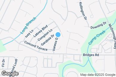 Map image of the property - 275 Vaness Dr