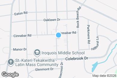 Map image of the property - 94 Shorewood Dr