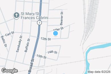 Map image of the property - 162 12th St
