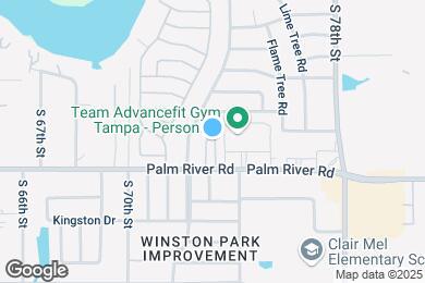 Map image of the property - Palm River Owner LLC