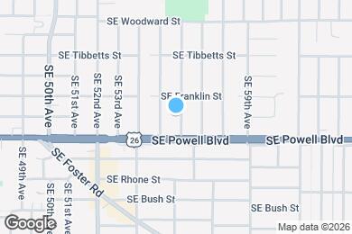 Map image of the property - 3345 SE 56th Ave