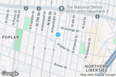 Map image of the property - 919 N 5th St