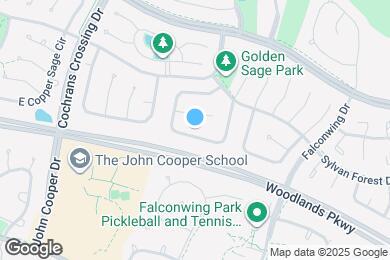 Map image of the property - 110 S Village Knoll Cir