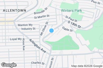 Map image of the property - 2641 S 18th St