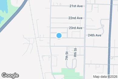 Map image of the property - 532 24th Ave
