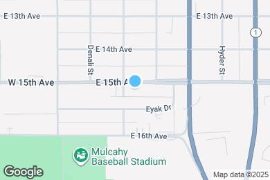 Map image of the property - 512 E 15th Ave