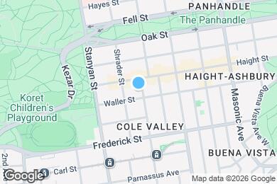 Map image of the property - 643 Cole St