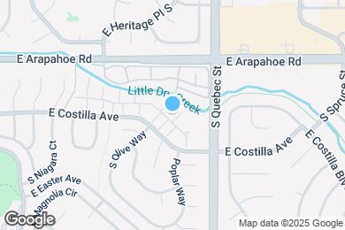 Map image of the property - 7105 E Briarwood Dr