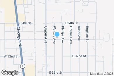 Map image of the property - 3045 Wallace Ave