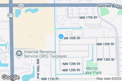 Map image of the property - 7560 NW 16th St
