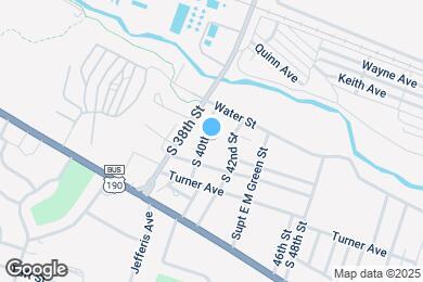 Map image of the property - 334 S 40th St