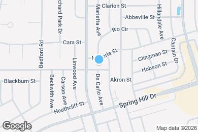 Map image of the property - 2425 Bishop Rd