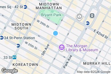 Map image of the property - 330 E 38th St