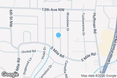 Map image of the property - 1130 Linwood St