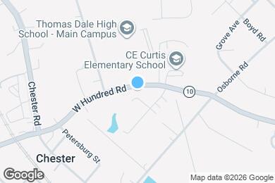 Map image of the property - 3635 W Hundred Rd