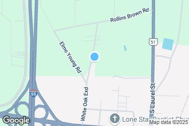 Map image of the property - 1006 White Oak Ext
