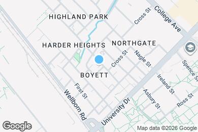 Map image of the property - 1 Bed Apartment w/ Garage on Northgate for August Move In!