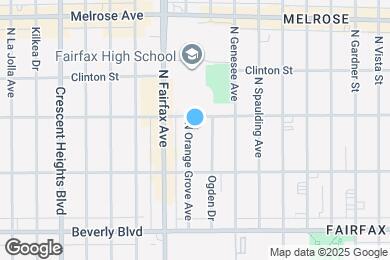 Map image of the property - 454 N Orange Grove Ave