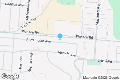 Map image of the property - 3146 Portsmouth Ave