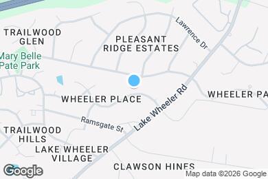Map image of the property - Room in Single Family Home on Henslowe Dr