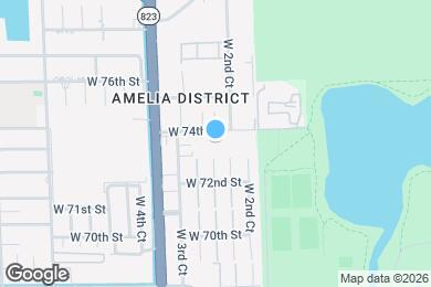 Map image of the property - 300 W 74th Pl