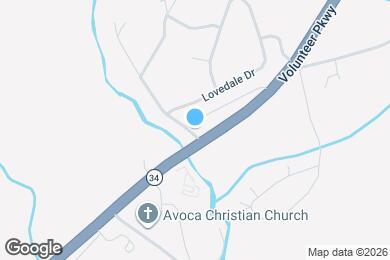 Map image of the property - 108 Shady Brook Dr