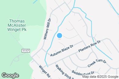 Map image of the property - 11626 English Oak Ln