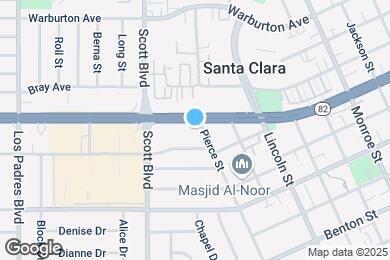 Map image of the property - 1850 El Camino Real