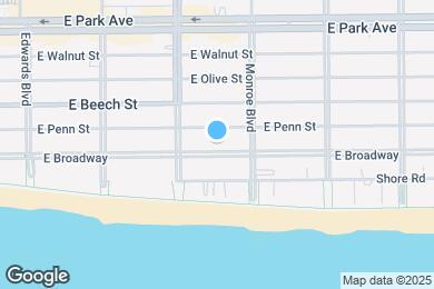 Map image of the property - 241 E Broadway