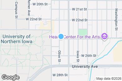 Map image of the property - 2404 Olive St