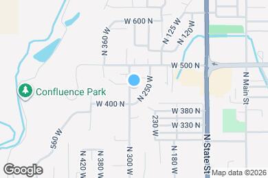 Map image of the property - 430 N 300 W