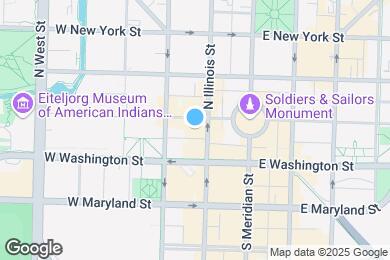 Map image of the property - 50 N Illinois St