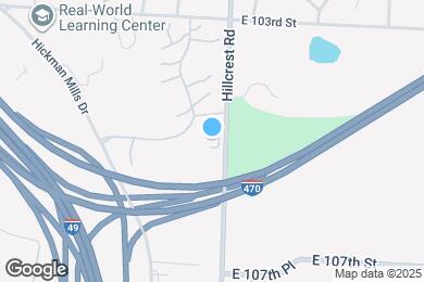 Map image of the property - Reserve at Hillcrest