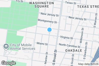 Map image of the property - 711 Marine St