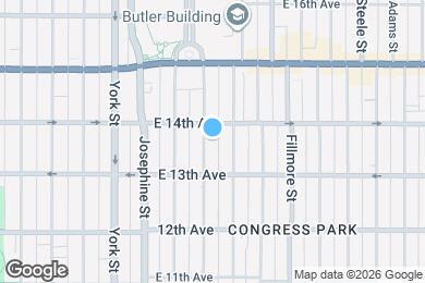 Map image of the property - 1352 elizabeth street