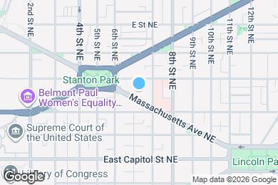 Map image of the property - 644 Massachusetts Ave NE