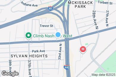 Map image of the property - 400 33rd Ave N