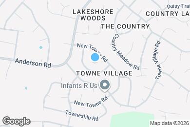 Map image of the property - 208 New Towne Ct