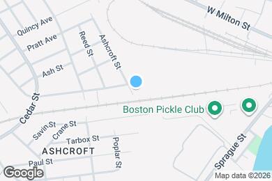 Map image of the property - 132 Ashcroft St
