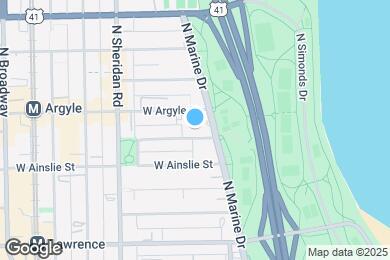 Map image of the property - 4950 N Marine Dr