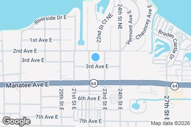 Map image of the property - 2215 3rd Ave E