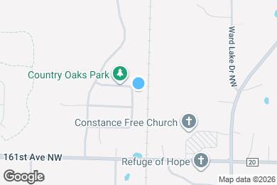 Map image of the property - 16227 Unity St NW