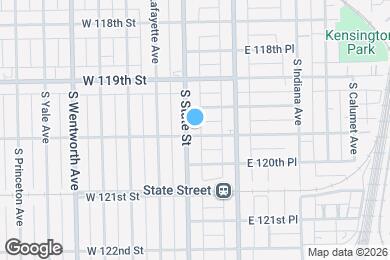 Map image of the property - 11955 S State St