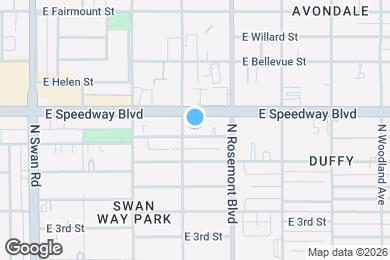 Map image of the property - 5009 E 1st St