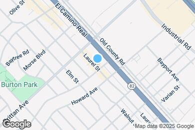 Map image of the property - 1193 Laurel St
