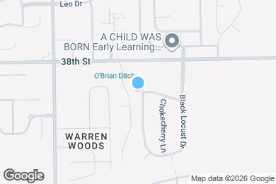 Map image of the property - 3704 Rock Maple Dr