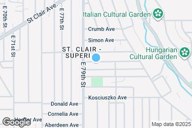 Map image of the property - 8002 Bellevue Ave