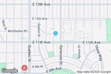 Map image of the property - 1118 Rosemary St