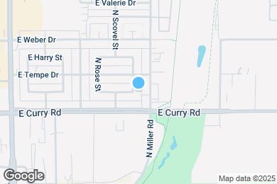 Map image of the property - 1125 N Oleander St
