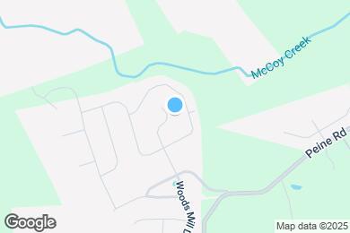 Map image of the property - 1720 Woods Mill Dr